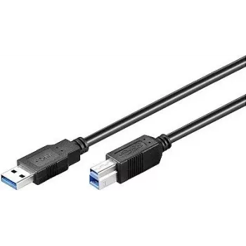 Wentronic 93655 USB kabelis melns