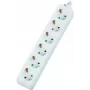 Dexlan 994908 3m 6 kontaktligzdas balts
