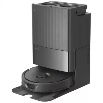 Robotizēts putekļsūcējs Roborock Qrevo MaxV — 4200 Pa, 5200 mAh, 180 min darbība, 0,33 L putekļu tvertne, pašiztukšošā bāze