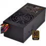 SilverStone TFX Series SST-TX300 - iekšējais barošanas bloks - TFX12V / ATX12V 2.4 - 80 PLUS Bronze - maiņstrāva 100-240 V - 300 W - aktīvā PFC - melns (SST-TX300)