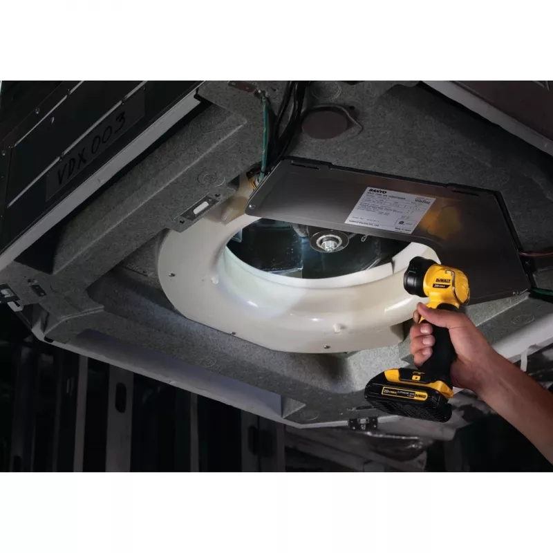 Dewalt 18V XR Li-Ion Bezvadu LED Pagriežams Lukturis - Bez Akumulatora