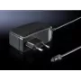 Tīkla adapteris/barošanas bloks Rittal SZ 4315.860 — iekštelpu, ieeja 100–230 V, izeja 24 V, melns, 1,8 m kabelis