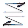 Trekking nūjas Black Diamond Distance Carbon Z, salokāms oglekļa šahts, 120 cm, 280 g, 3 segmenti