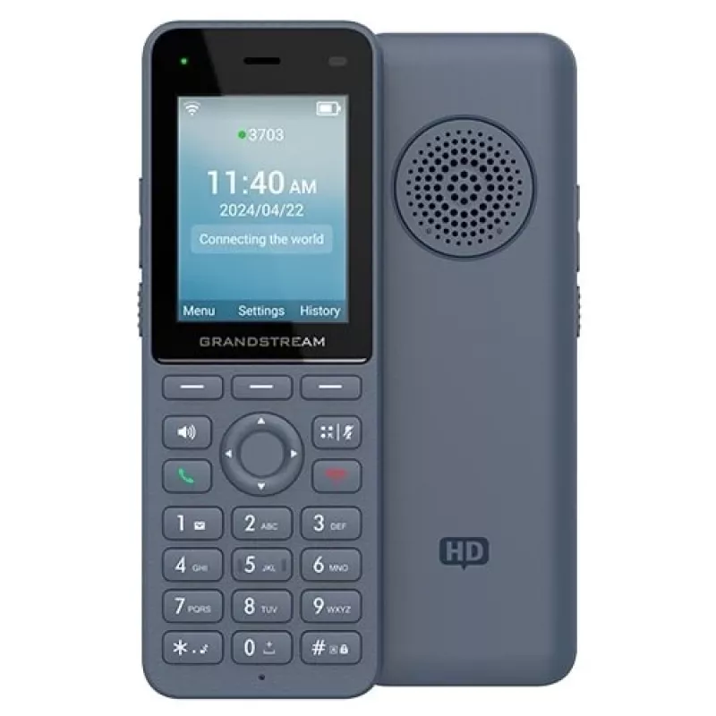 Grandstream Networks WP8256 IP telefons Antracīts 3 līnijas LCD Wi-Fi
