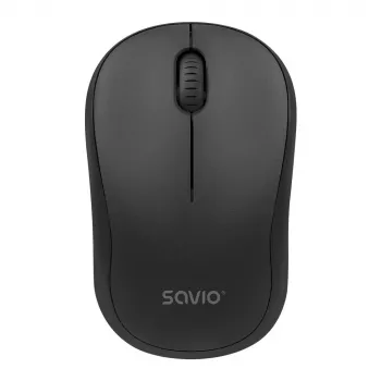 Bezvadu pele SAVIO MB-03, Bluetooth interfeiss, 1000 DPI, AA baterija, 99×60×39 mm, 51 g, uztvērējs iekļauts