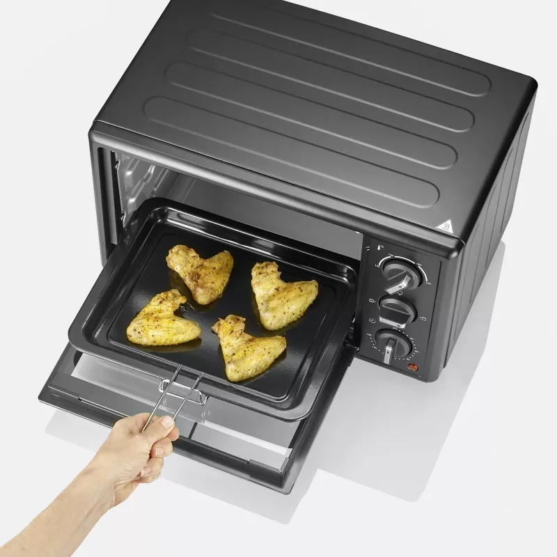 Elektriskais mini krāsns SEVERIN TO 2078 — 20 L, 1600 W, melna