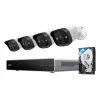 NVR drošības ierakstītājs Eufy E40 — 8 kanāli, 4K ievade, 2 TB HDD (paplašināms līdz 16 TB), Melns/Pelēks/Balts