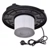 Scheppach Dc100 65L 1200W putekļu sūcējs 230V, zils