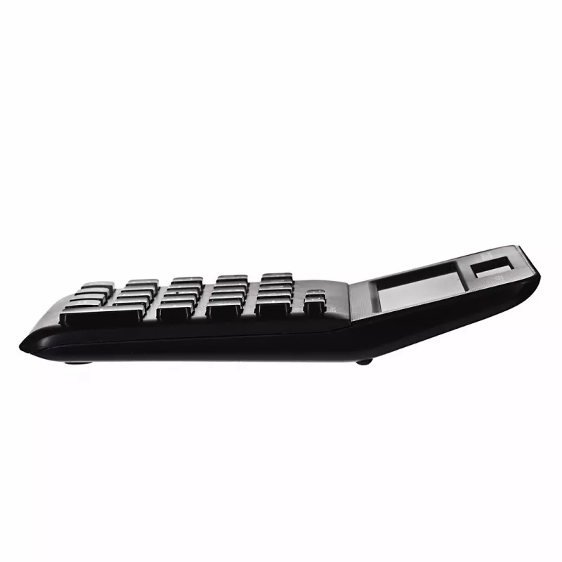Casio MS-8F vienkāršs galda kalkulators, 8 cipari, baterija/saules enerģija, melns