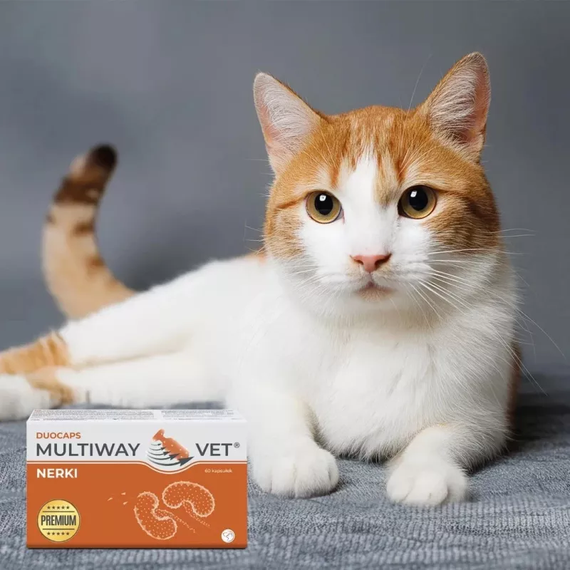 JM Sante Multiway Vet Duocaps Kidneys atskrūvējamās kapsulas suņiem un kaķiem, 60 gab.