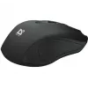 Bezvadu RF pele DEFENDER Accura MM-935 — optiskā, 1600 DPI, abpusēja, 3 pogas, USB uztvērējs, melna