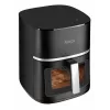 Amica AFM 6020 karstā gaisa frītes katls, 7,2 l, 1700 W, 10 programmas, LCD displejs, melnā krāsā