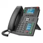 IP telefons Fanvil X4U Melns 12 līnijas LCD Wi-Fi vadu klausule