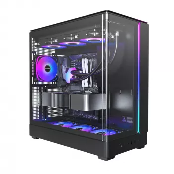 PC korpuss Montech KING 45 PRO Black — micro ATX / Mini-ITX, Midi Tower