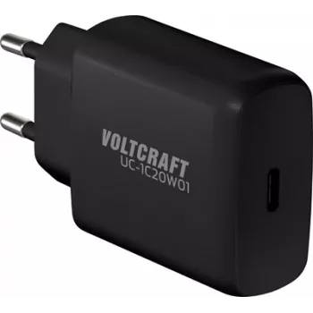Voltcraft UC-1C20W01 USB lādētājs iekštelpām kontaktligzdā, izejas strāva max 3 A (VC-16809980)