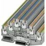 Phoenix Contact Push-In trīslīmeņu spaiļu bloks PT 2,5-PE/L/N Pelēks 1 gab. (3210538)