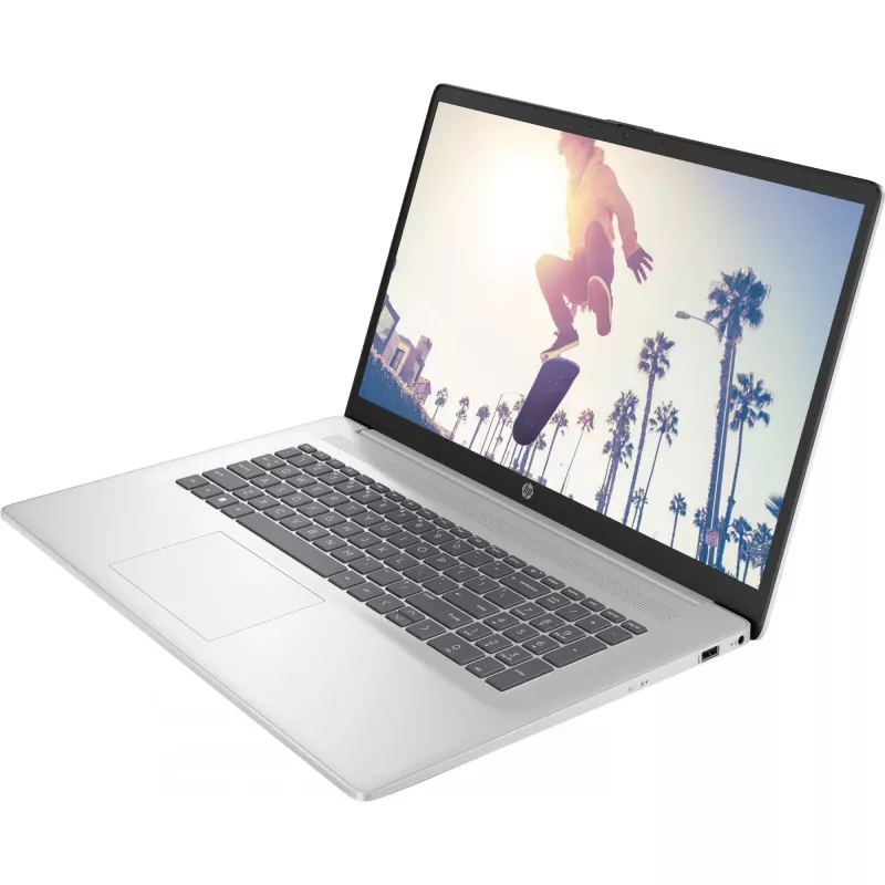 HP 17-cp3178ng RYZ7 7730U/16GB/512SSD/FreeDOS sudraba - tastatūras izkārtojums var būt vācu