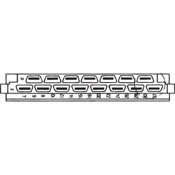 SCHROFF Connector H 15 F - Sieviešu savienotājs H15F (69001733)