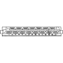 SCHROFF Connector H 15 F - Sieviešu savienotājs H15F (69001733)