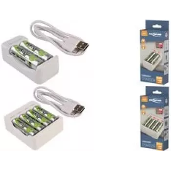 Lādētājs baterijām Ansmann BASIC IV Universal USB