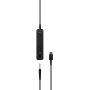 EPOS ADAPT 165 USB-C II Austiņas ar vadu, galvas saite, birojam/zvanu centram, USB Type-C, melna