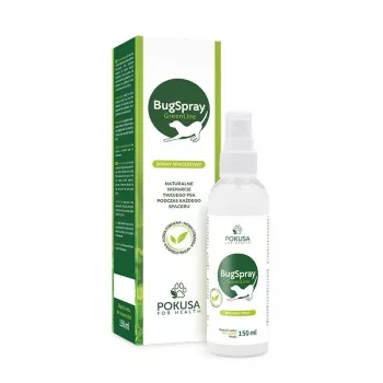 POKUSA GreenLine BugSpray – pastaigu aerosols suņiem – 150 ml