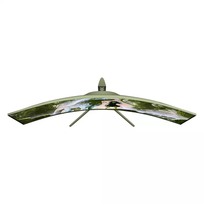 Izliekts datora monitors Arozzi Nova 49 collas (124.5 cm) Dual QHD 5120×1440 LED VA, 4 ms, Zaļš