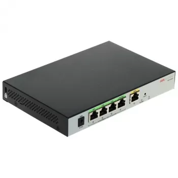 Hikvision DS-3WG105GP-SI vadu maršrutētājs Fast Ethernet, Gigabit Ethernet melns, pelēks