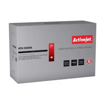 Activejet ATH-360NX Tonera kasetne (HP 508X HP508X CF360X; Supreme; 12500 lpp.; melna)