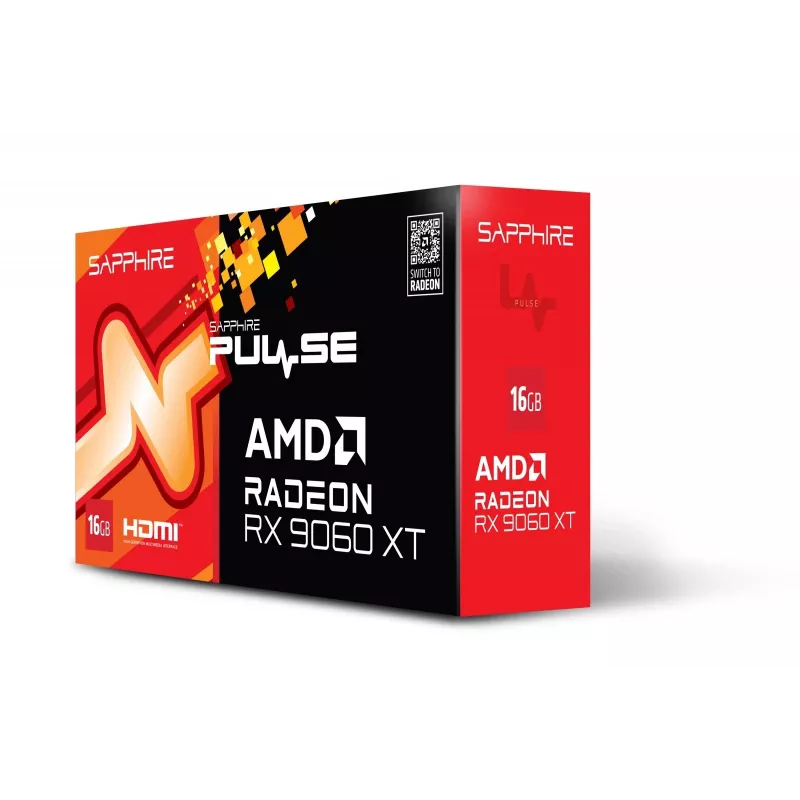SAPPHIRE PULSE Radeon RX 9060 XT 16GB grafiskā karte