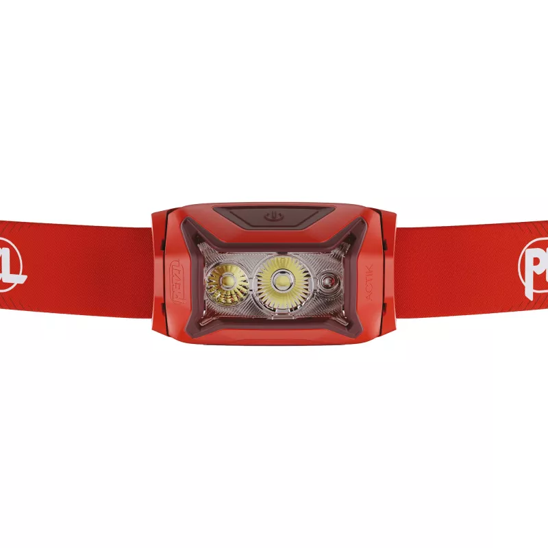 Petzl Actik galvas lukturis, sarkans
