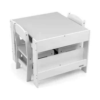 Bērnu mēbeļu komplekts Milly Mally Sven White – modelis 5488, balts