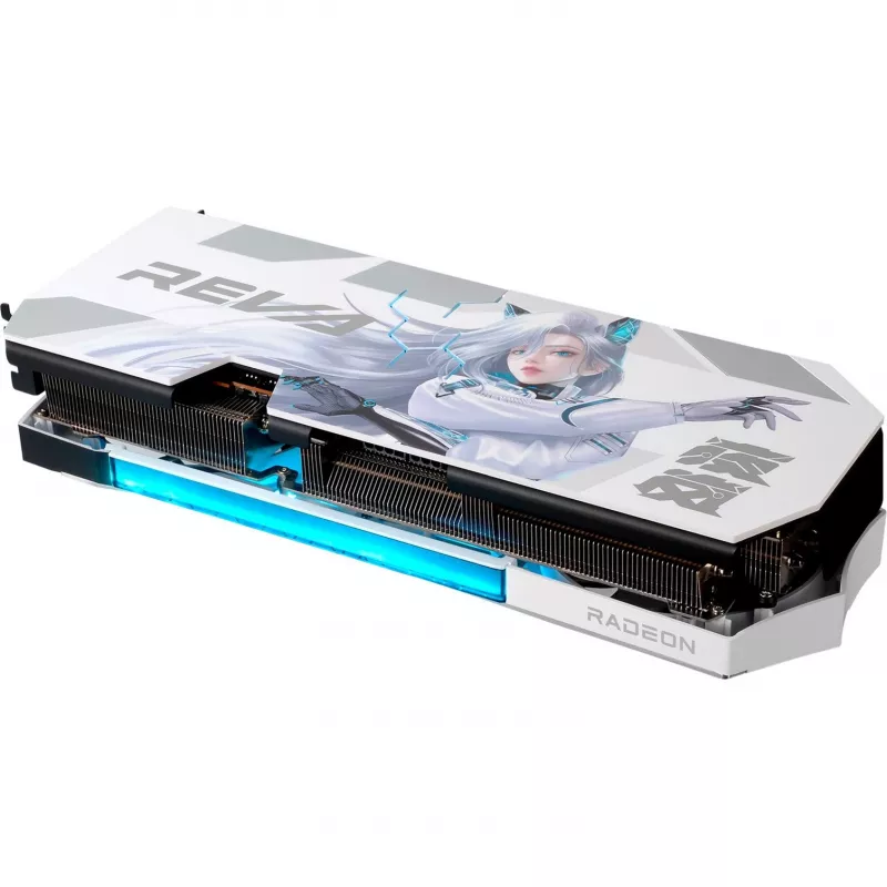PowerColor Hellhound RX 9070 XT 16GB OC videokarte (RX9070XT 16G-L/OC/REVA)