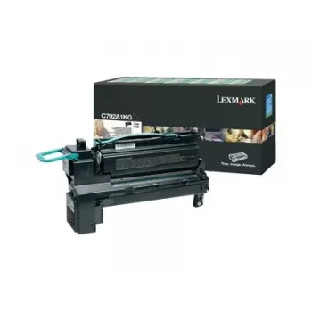 Tonera kasetne Lexmark C792A1KG 30000 lpp Melna