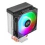 Gaisa dzesētājs TACENS Mars Gaming MCPU-X3, 90 mm ventilators, TDP 150 W, saderīgs LGA/AM4/AM5, melns