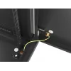 Sienas skapis Lanberg WF01-6409-00B 9U Melns