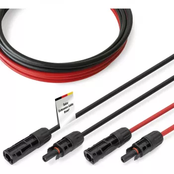Digitāls saules pagarinātājkabelis Digitus DK-SCEC66-0030 6 mm² 3 m MC4 melns sarkans