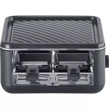Severin RG 2360 raclette grils 4 personām 800 W Melns