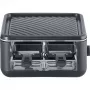 Severin RG 2360 raclette grils 4 personām 800 W Melns