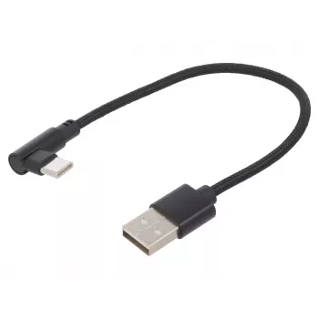 KABELIS USB2 UZ USB-C LEŅĶVEIDA CC-USB2-AMCML-0.2M GEMBIRD