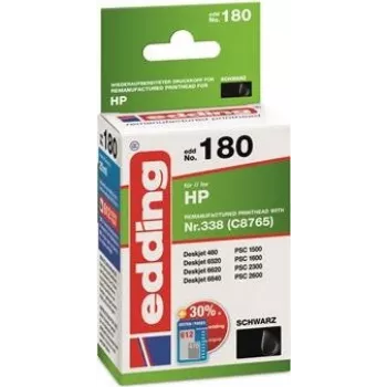 EDDING EDD-180 - Tinte - HP - melna - 338 - uzpildes kasetne - saderīga