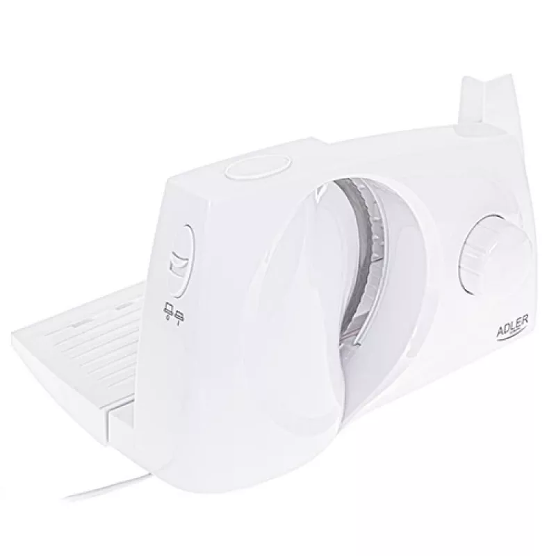 Adler AD 4703 elektriskā šķēlējs 150 W balts plastmasa