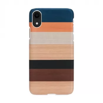 Korpuss viedtālrunim man and wood iPhone XR, balts, aizsargājošs cietais apvalks