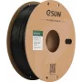 ESUN PLA LW 1,75mm MELNS 1kg 3D PRINTĒŠANAS FILAMENTS (PLA-LW175B1P1)