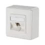 METZ CONNECT BTR IT CONNECT E-DAT Modulis 8(8) AP - Sienas kārba - RJ-45 - Tīri balts, RAL 9010 (1309110002-E)