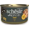 Slapjā kaķu barība Agras Pet Foods Schesir 80 g — Vistas gaļa, bezgraudu, pieaugušiem, jebkurai šķirnei
