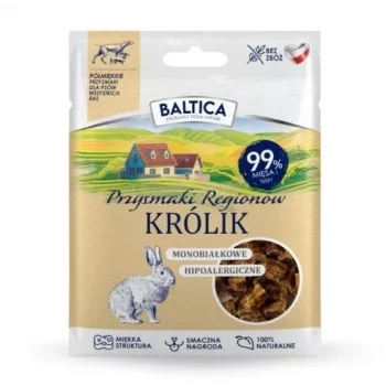 BALTICA reģionālie gardumi Monoprotein Trusis - suņu našķis - 30g