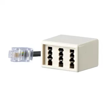 METZ CONNECT BTR - Telefona adapteris - RJ-45 (vīrietis) - TAE-NFN (sieviete) - 10 cm (130450440101-E)