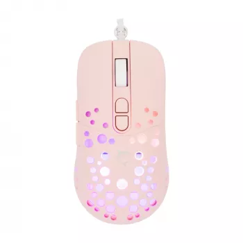 Pele White Shark GM-9004 Tristan-2 Rozā RGB USB