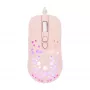 Pele White Shark GM-9004 Tristan-2 Rozā RGB USB